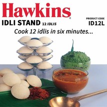 Hawkins Idli Stand for Pressure Cooker 5-Litre &amp; above Aluminium / FREE ... - £46.48 GBP