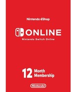 Nintendo Switch Online Individual Membership 12 Month - HONG KONG / US/ ... - $32.99