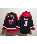 Miami Heat 3 Dwyane Wade Hoodies - £59.18 GBP