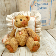 Cherished Teddies 950572 MANDY - I Love You The Way You Are - Bear On Pillow - £7.87 GBP