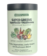 Essential Greens Super greens Superfoods + Mushrooms Detox/Digest/Energi... - $522.91 MXN