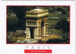 Postcard L&#39; Arc de Triomphe Paris France - £3.10 GBP
