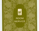 Holiday Inn Room Service Menu Hattiesburg Mississippi 1970 - £14.01 GBP