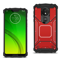 [Pack Of 2] Motorola Moto G7 Power Metallic Front Cover Case In Red - £24.18 GBP