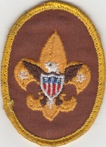 Vintage 1970&#39;s Tenderfoot Rank Boy Scout Patch - $7.92