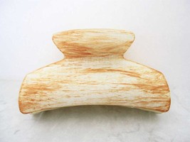 Wood finish hair claw clips  barrette - £7.94 GBP+