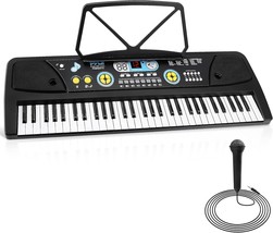 The Pyle, Electric Keyboard 61 Keys-Portable Digital Musical Karaoke Piano - £60.13 GBP