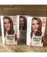 Clairol Nice &#39;N Easy Permanent 6W Light Mocha Brown Hair Color - Pack of 3 - £21.69 GBP