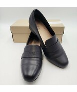 Clarks Juliet Ariel Pumps Womens Size 8 M Black Leather Loafers Slip On ... - $551.41 MXN Clarks Juliet Ariel Pumps Womens Size 8 M Black Leather Loafers Slip On ... - $551.41 MXN