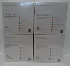 Four Pack: Nu Skin Nuskin Pharmanex LifePak Nano 60 Packets Box Sealed x4 - £595.52 GBP