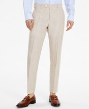 Tommy Hilfiger Modern Fit Linen Men&#39;s Suit Separates Pants Tan Solid - S... - £20.54 GBP