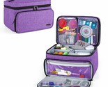 Sewing Accessories Organizer With 2 Detachable Clear Pockets, Sewing Sup... - $55.99