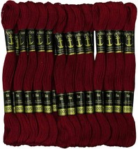 Anchor Stranded Cotton Threads Hand Embroidery Thread Cross Stitch Sewing Maroon - £9.97 GBP