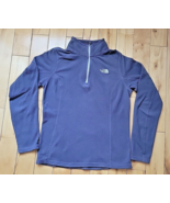 The North Face TKA 100 Cozy Soft Fleece Women Small Quarter Zip GrayPull... - $27.39 CAD