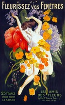 4284.Decoration Poster.Home interior.Room Wall art decor.Cappiello flower girl - £13.56 GBP+