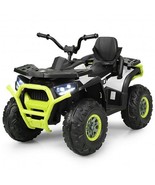 12 V Kids Electric 4-Wheeler ATV Quad with MP3 and LED Lights-White - Co... - €272,50 EUR