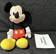 10&quot; Mickey Mouse Plush Disney Just Play Stuffed Doll Animal Toy - £16.00 GBP