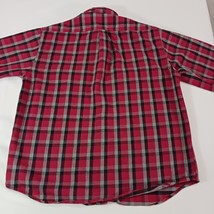 Carhartt S95 CRI Men's Red & Black Cotton Flannel Long Sleeve Shirt Size Large image 13