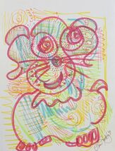 FLORA ROSEFSKY ORIGINAL ONE-OF-A-KIND HAND DRAWING ON PAPER HAND SIGNED - €380,31 EUR