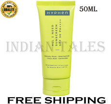 Hyphen All I Need Sunscreen SPF 50 PA ++++ , Lightweight Sun Cream , 50ml - £19.74 GBP