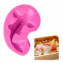 New Bakeware Cake Mold Chocolate Baking Sugar Craft Soap Silicone Fondant 3D Fis - £8.31 GBP