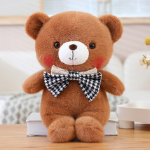 Teddy Bear Plush Dolls Super Cute Bow Bears Plush Pillow Stuffed Soft For Childr - £25.21 GBP