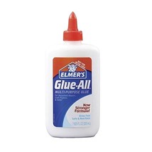 Elmer&#39;s Glue-All Multi-Purpose Glue, 7.625 Ounces, White (E1324) - 2 Pack - £18.86 GBP