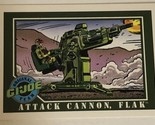 GI Joe 1991 Vintage Trading Card #56 Attack Cannon - $1.97