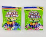 (Lot of 2) Sour Tootsie Fruit Chews Assorted Fruit Rolls Candy 7oz Bag ea. - £12.75 GBP