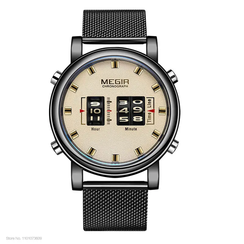 New Luxury Watches Men Military Sport Roller Pointer Quartz Watch Man Fa... - $47.90