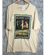 Boardwalk Empire Gambling Atlantic City Tshirt Short Sleeve Men Size XXL... - $11.29