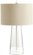 Table Lamp Cyan Design Wonder 1-Light Oat Shade White Lining Cream Linen Shades - £576.60 GBP