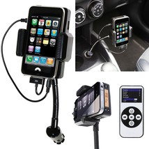 360 All In One Hands Free FM/MP3 Kit FM Transmitter Car Charger + Remote... - £22.37 GBP