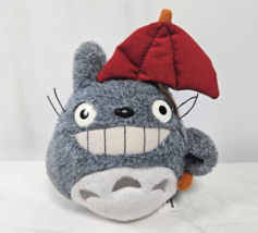 My Neighbor Totoro Red Umbrella 6" Plush Studio Ghibli 2015 GUND Stuffed Toy TAG - £19.71 GBP