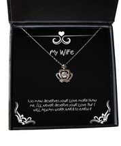 No Man Deserves Your Love More Than me, I&#39;ll Never Deserve Your Love Crown Penda - £39.31 GBP