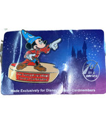 1940 SORCERER MICKEY MOUSE Disney Visa Cardmember Pin 2006 49014 Fantasi... - £14.94 GBP