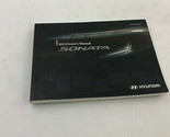 2012 Hyundai Sonata Owners Manual Handbook OEM I01B54006 - $17.99