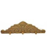 Hand-Carved 23.5&quot; Long X 6.5&quot;  Wide Wood 3 Peg Wall Mount Coat &amp; Hat Rack - £39.45 GBP