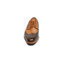 Stacy Adams Ivingale Wingtip Oxford Dress Shoes Leather Brown Multi 25684-249 image 6