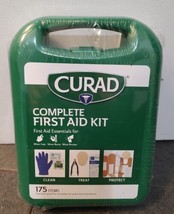 CURAD Complete First Aid Kit Cuts Burns Bruises Clean Treat Protect 175 ... - £7.79 GBP