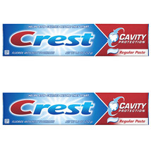 Pack of (2) New Crest Cavity Protection Toothpaste Regular - 8.2 oz - £12.71 GBP