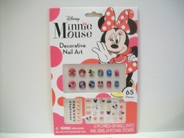 Disney Minnie Mouse 65 Pc Decorative Nail Art Set - £5.30 GBP