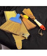 vintage Kippy-Kit, Ox Co broom, Kellogg Quality brush bundle - $759.32 MXN