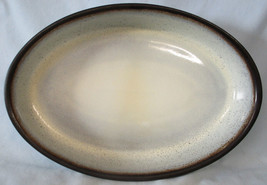 Denby MCM Studio Brown &amp; Tan Serving Oval Baker 10 1/4&quot; - £33.95 GBP