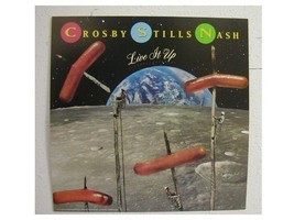 2 Crosby Stills Nash Poster Flat Young CSN And Y CSN&amp;Y - $164.96 MXN