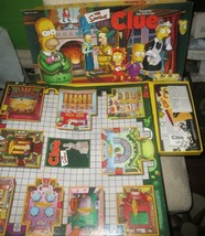 Simpsons CLUE 1st Edition 2000 Parker Brothers Complete Game - $16.82