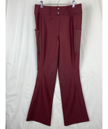 Piper By Smartpax Women Size L Color Wine Riding Breeches Silicone Grip ... - $32.46 CAD