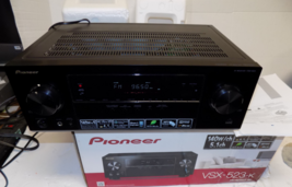 Pioneer VSX-523-K 4K Ultra HD 140w 5.1 Channel AV Stereo Receiver No Remote - $2,374.44 MXN
