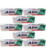 ( 8 Pack ) Aim Multi-Benefit Whitening Gel Toothpaste, Fresh Mint, 4.5 o... - £30.35 GBP