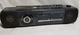 Vintage Panasonic Portable Stereo CD Dual Cassette System Model RX-DT50 Aug.1988 - £195.94 GBP